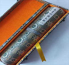 麒麟书画装裱案例